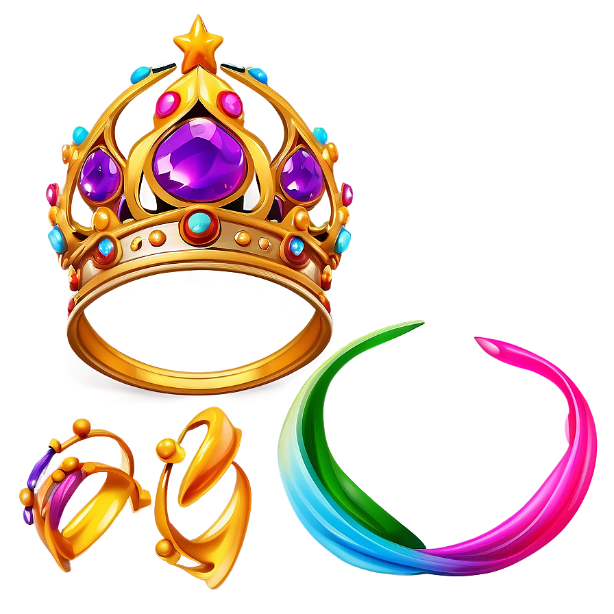 Cartoon Crown For Fairy Png Iba PNG