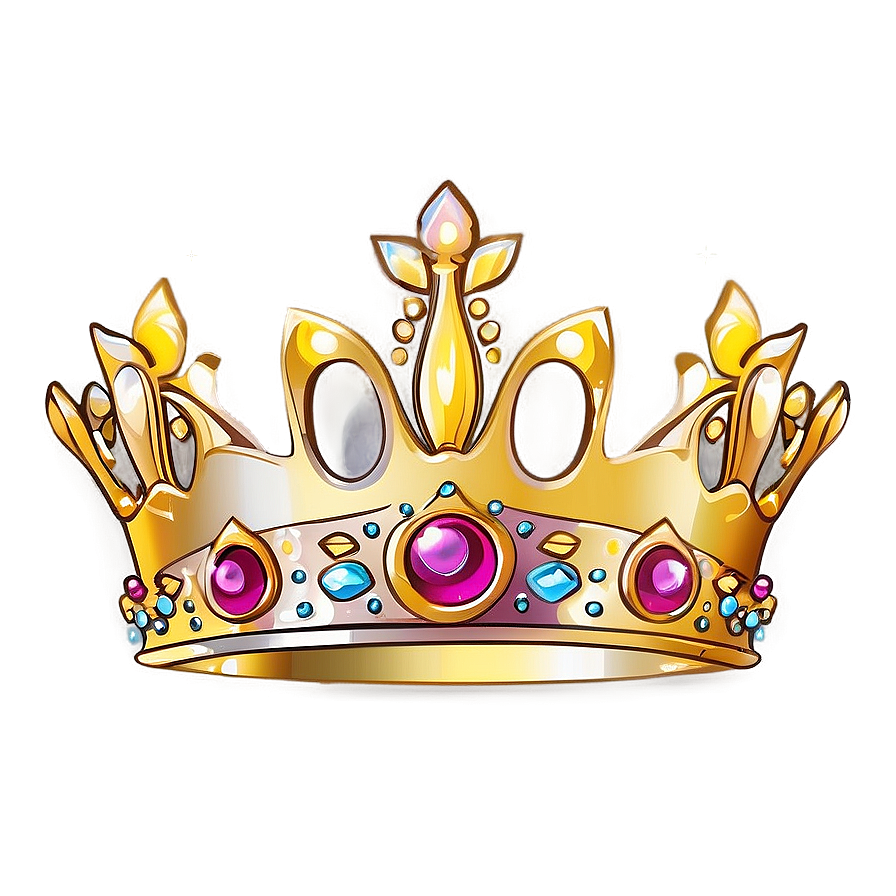 Cartoon Crown For Fairy Png Jqu PNG