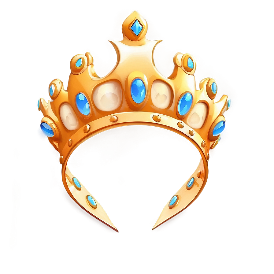 Cartoon Crown For Monarch Png 40 PNG