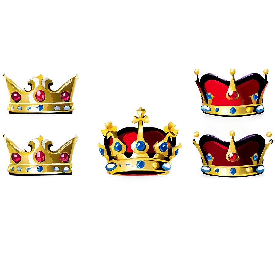 Cartoon Crown For Queen Png 06132024 PNG