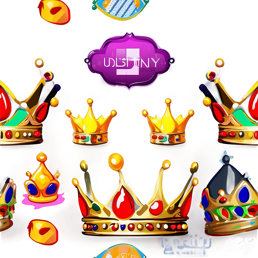 Cartoon Crown For Queen Png Bim87 PNG