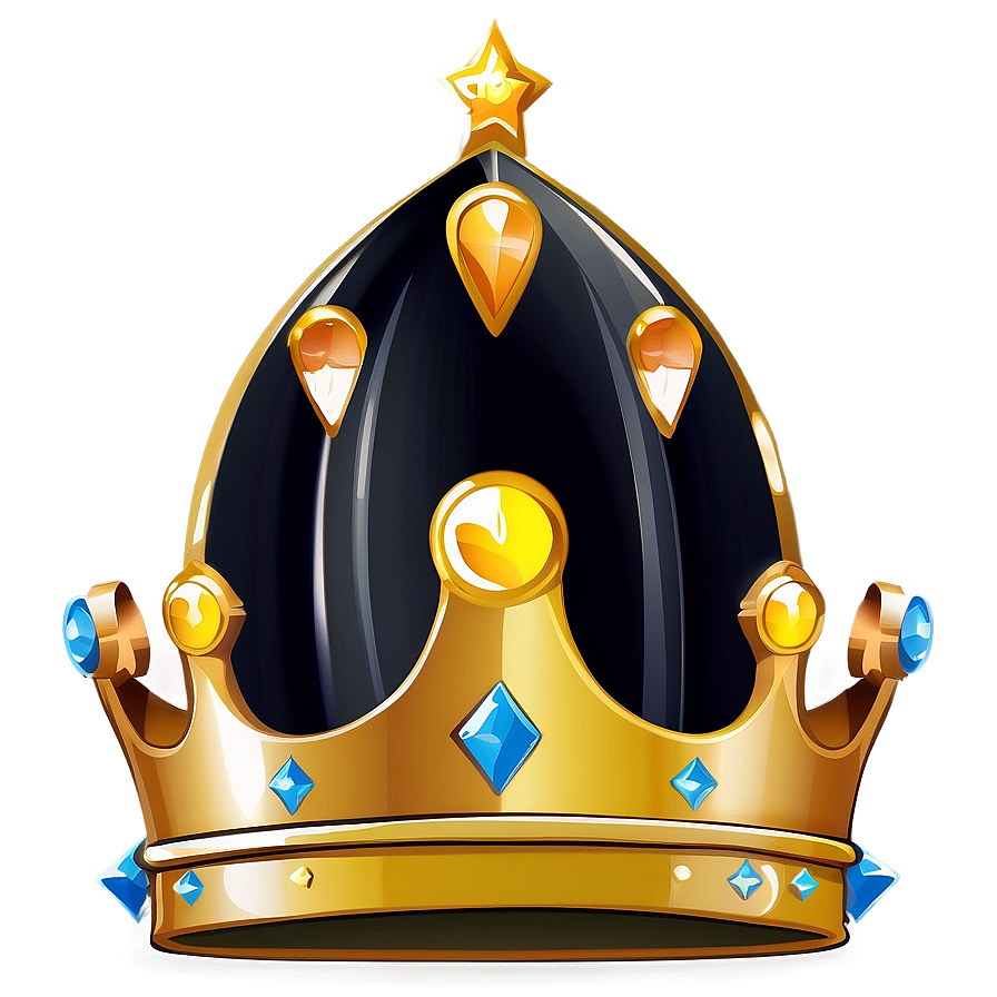 Cartoon Crown Vector Png Cnm PNG