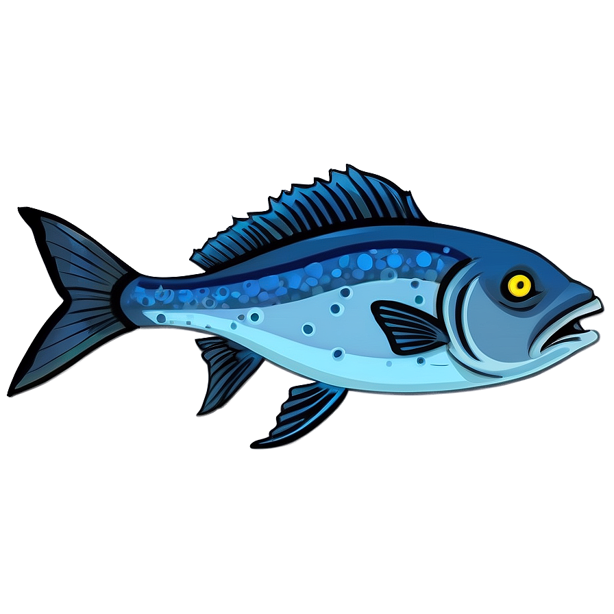 Cartoon Dead Fish Png 6 PNG