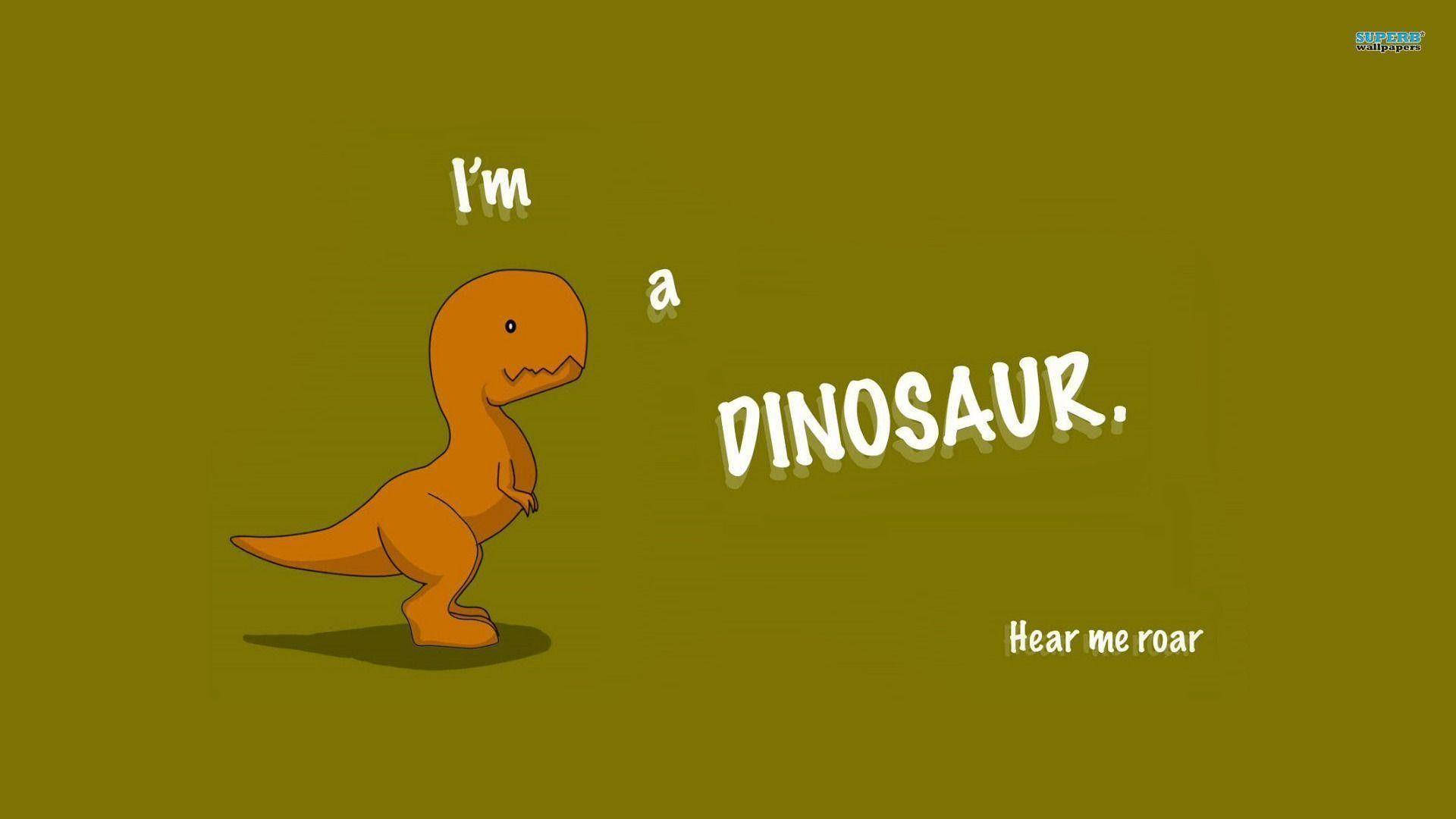 Cartoon Dinosaur Dank Meme Wallpaper