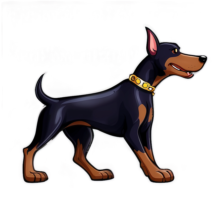 Download Cartoon Doberman Png 6 | Wallpapers.com