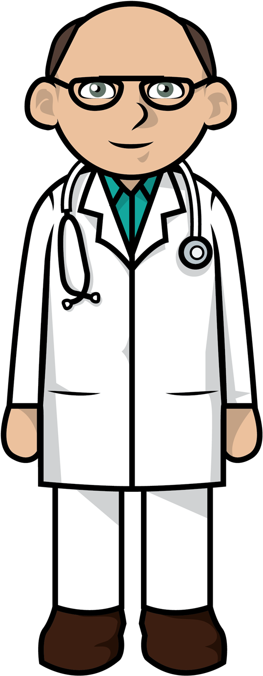 Cartoon Doctor Clipart.png PNG
