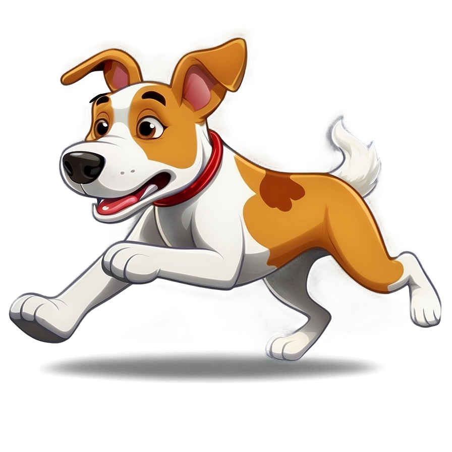 Cartoon Dog Running Png 06132024 PNG