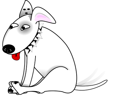 Cartoon Dog Wagging Tail PNG