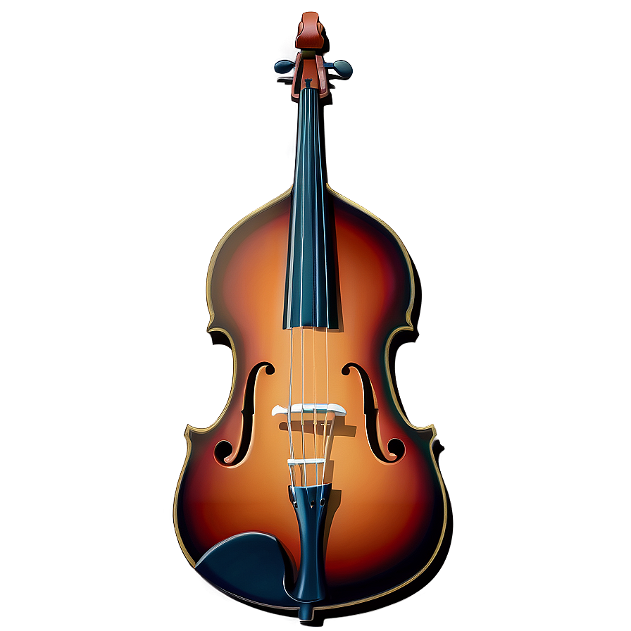 Cartoon Double Bass Png 3 PNG