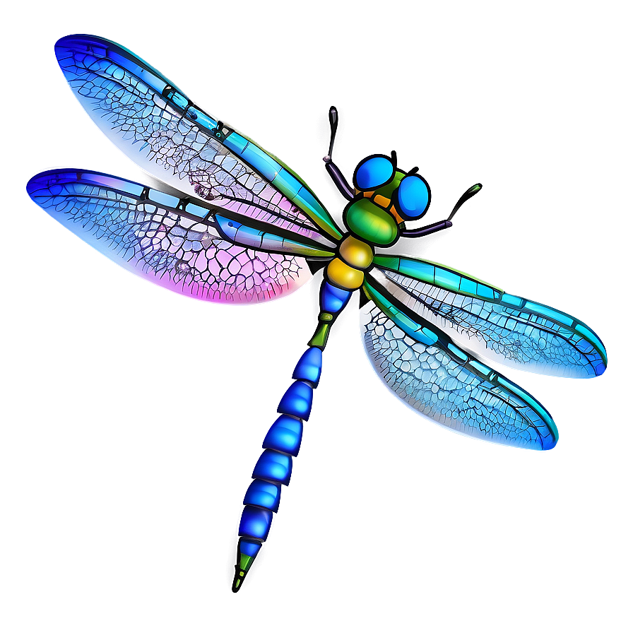 Download Cartoon Dragonfly Png 64 | Wallpapers.com