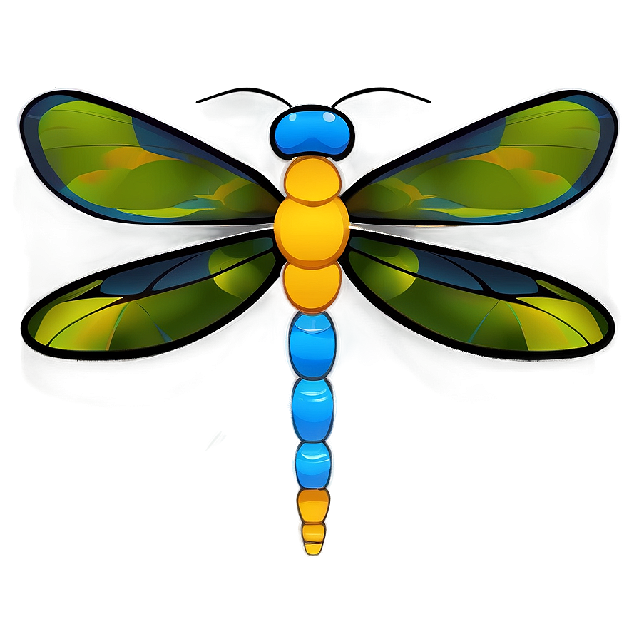 Download Cartoon Dragonfly Png 68 | Wallpapers.com