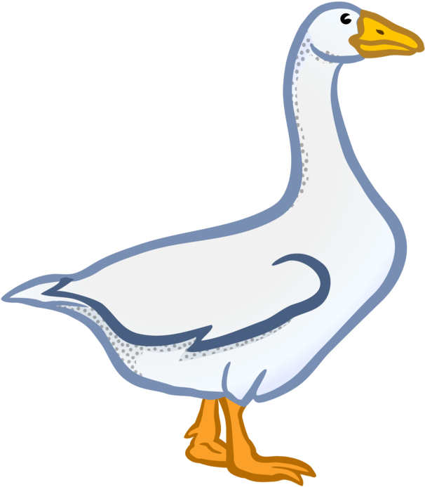 Cartoon Duck Illustration PNG