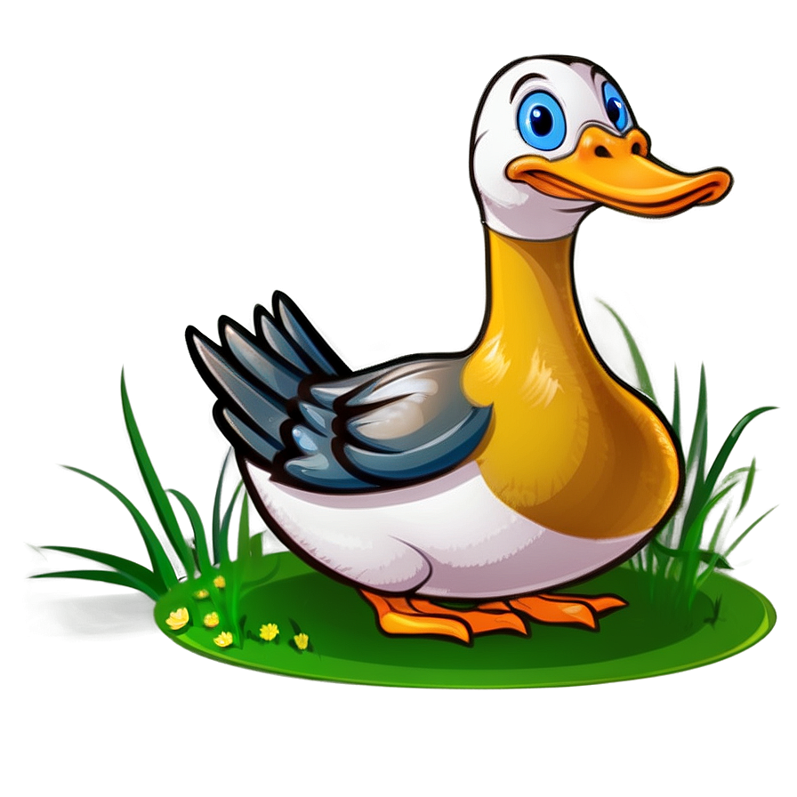 Download Cartoon Duck Png 05032024 | Wallpapers.com