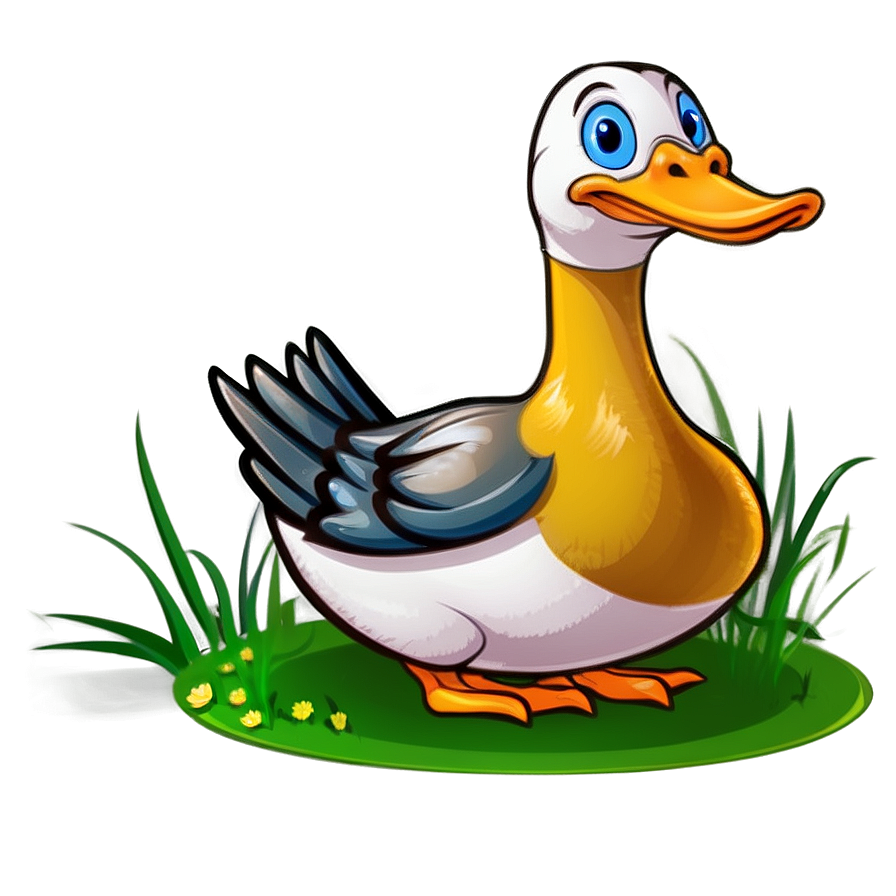 Cartoon Duck Png 05032024 PNG