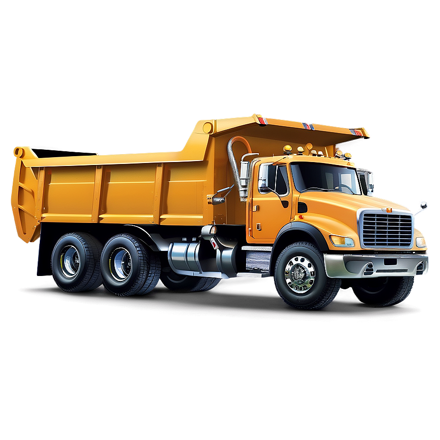 Download Cartoon Dump Truck Work Png Yjq80 | Wallpapers.com