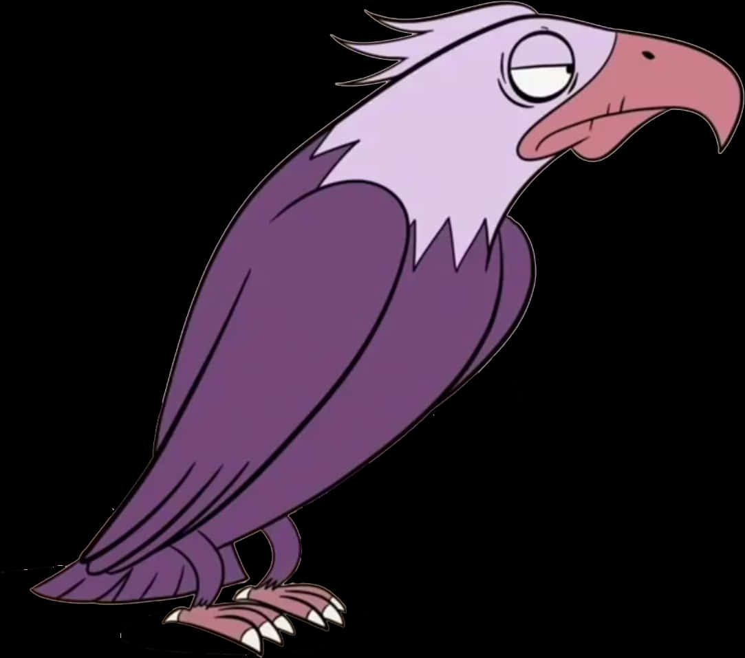 Cartoon_ Eagle_ Character PNG