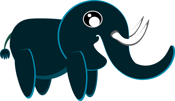 Cartoon_ Elephant_ Vector_ Graphic PNG