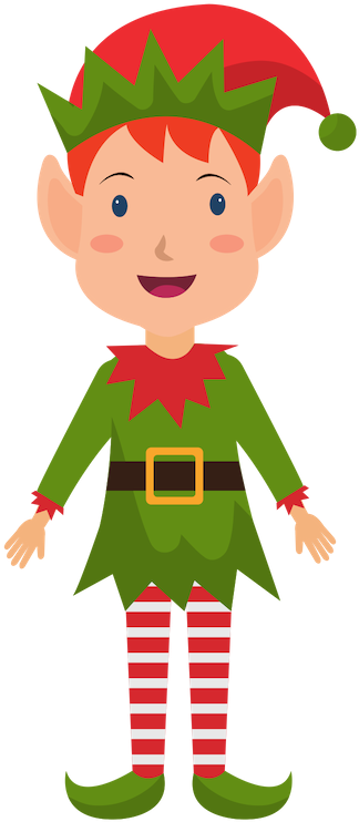 Download Cartoon Elf On The Shelf Character | Wallpapers.com