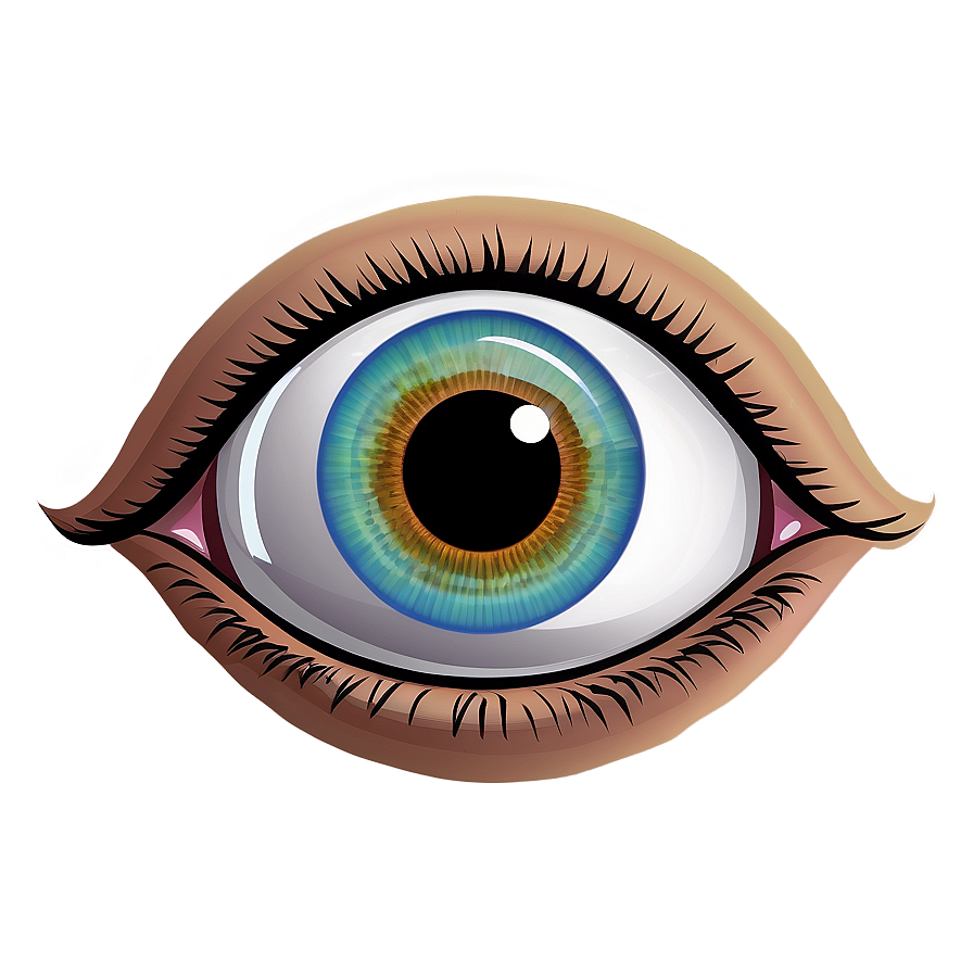 Cartoon Eye Transparent Png 05262024 PNG