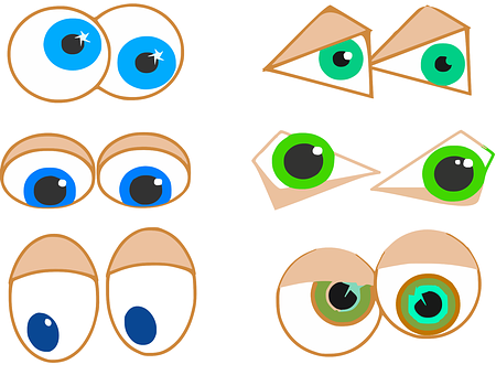 Cartoon Eyes Collection.jpg PNG