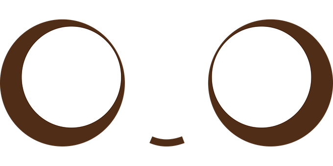 Cartoon Eyesand Mouth Vector PNG