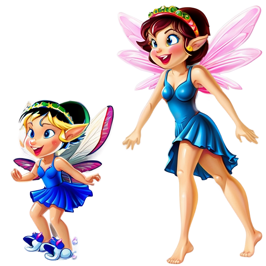 Download Cartoon Fairies Png Iwi90 | Wallpapers.com