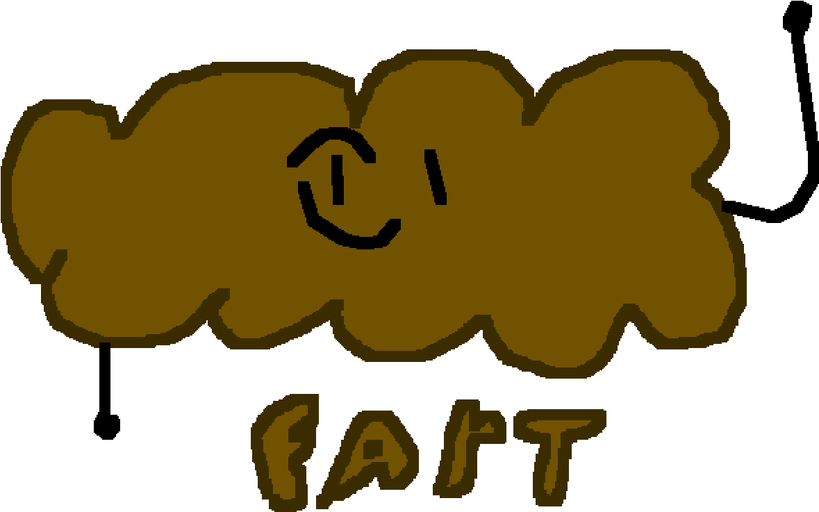 Cartoon Fart Cloud PNG