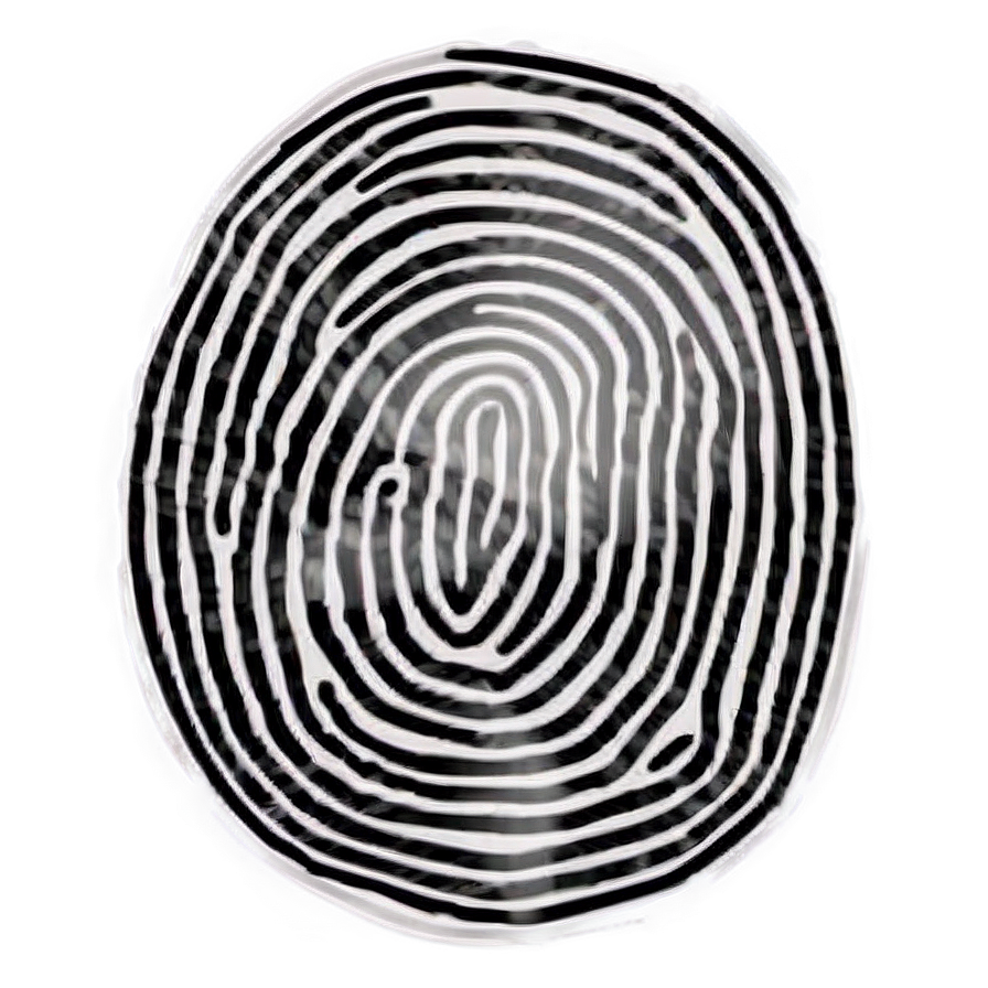 Cartoon Fingerprint Drawing Png Dpu13 PNG