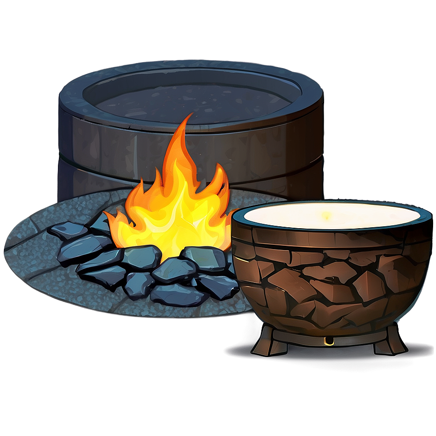 Cartoon Fire Pit Png 84 PNG