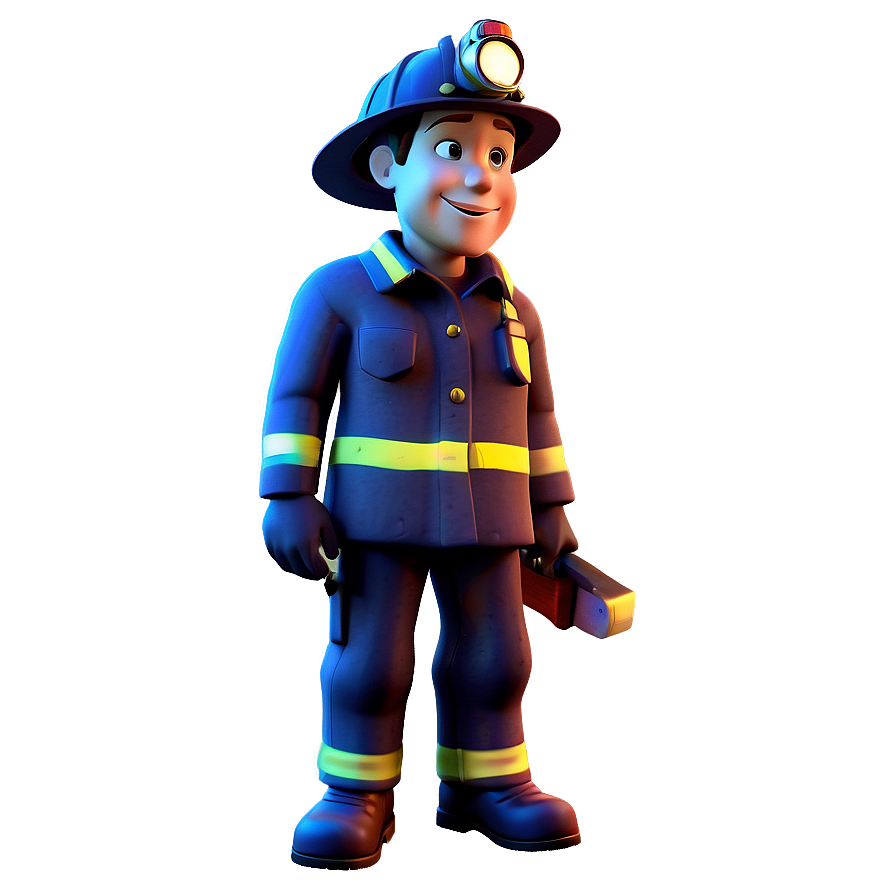 Download Cartoon Fireman Png Giw61 | Wallpapers.com