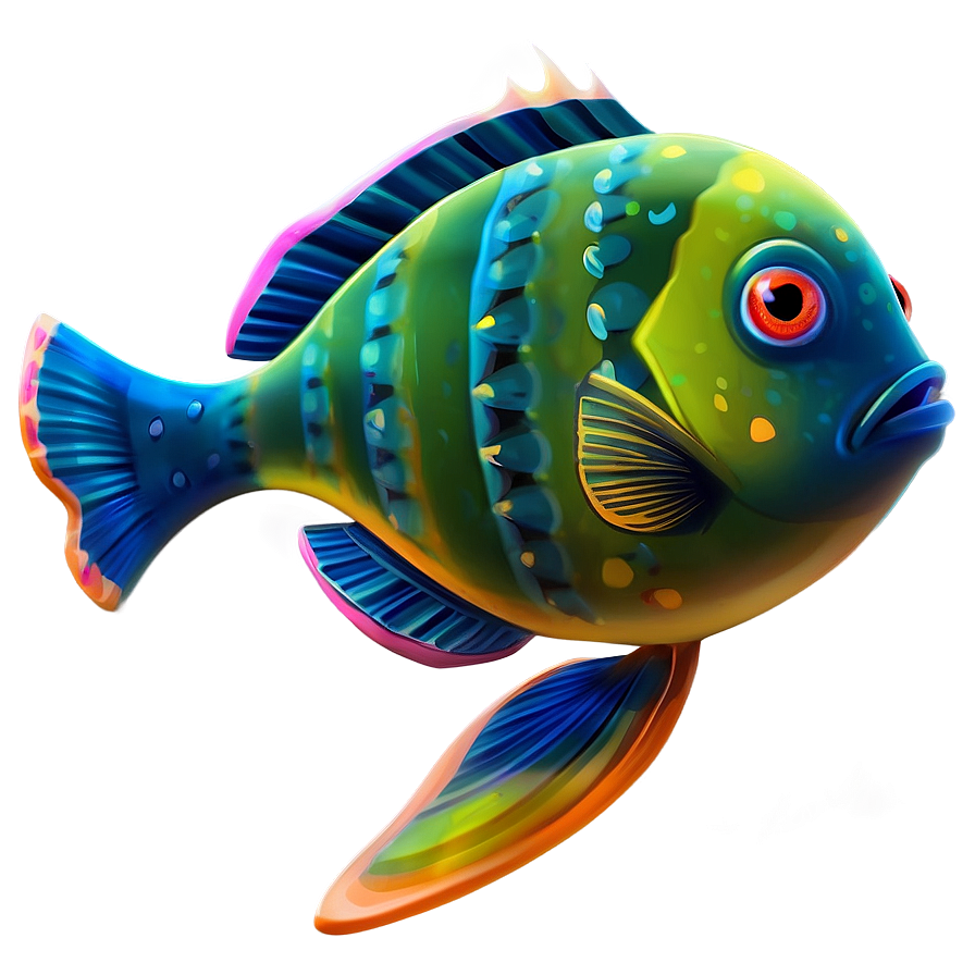 Cartoon Fish Png Kox70 PNG