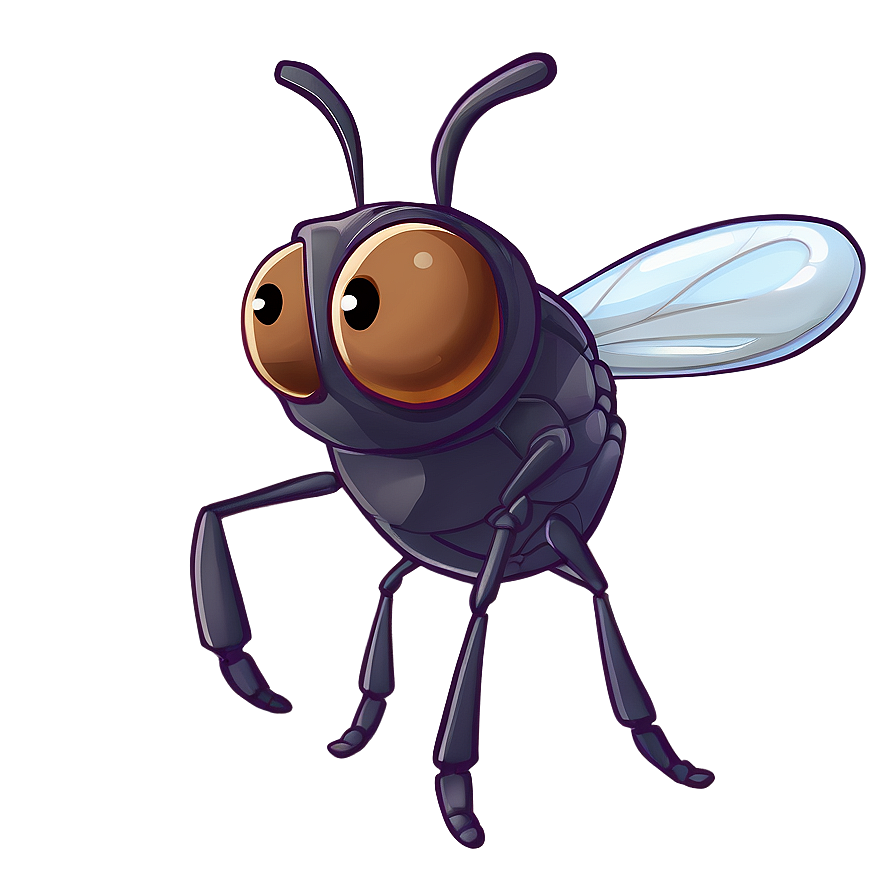 Download Cartoon Fly Character Png 13 | Wallpapers.com