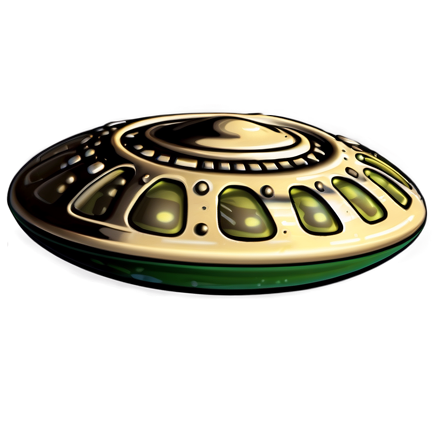 Cartoon Flying Saucer Png Kah PNG