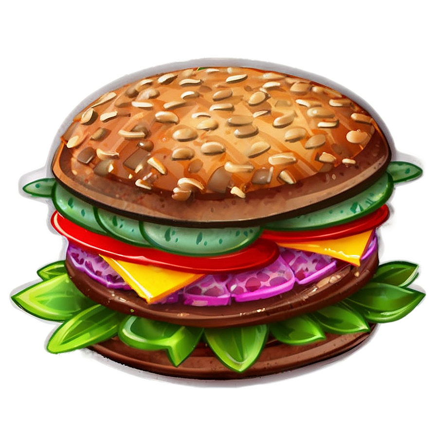 Download Cartoon Food Png Ymd22 | Wallpapers.com