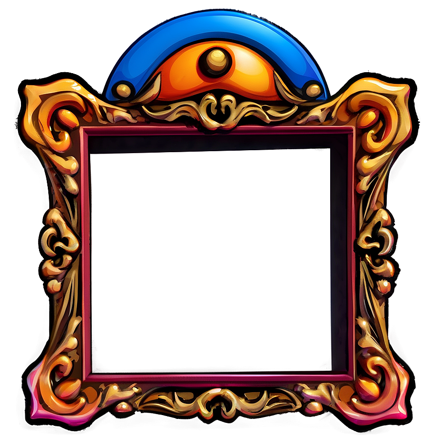 Cartoon Frame Design Png 24 PNG