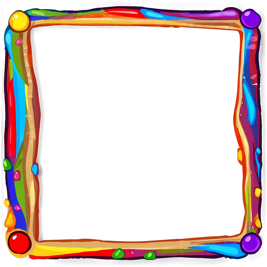 Cartoon Frame Png Ihy PNG