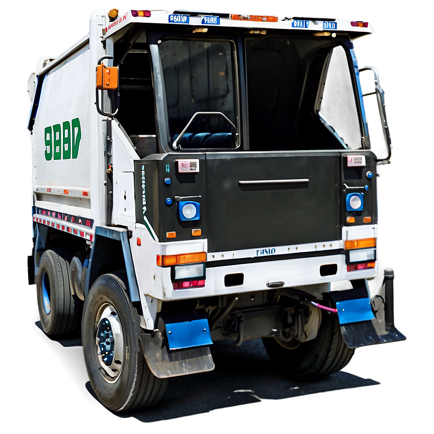 Cartoon Garbage Truck Png 06202024 PNG