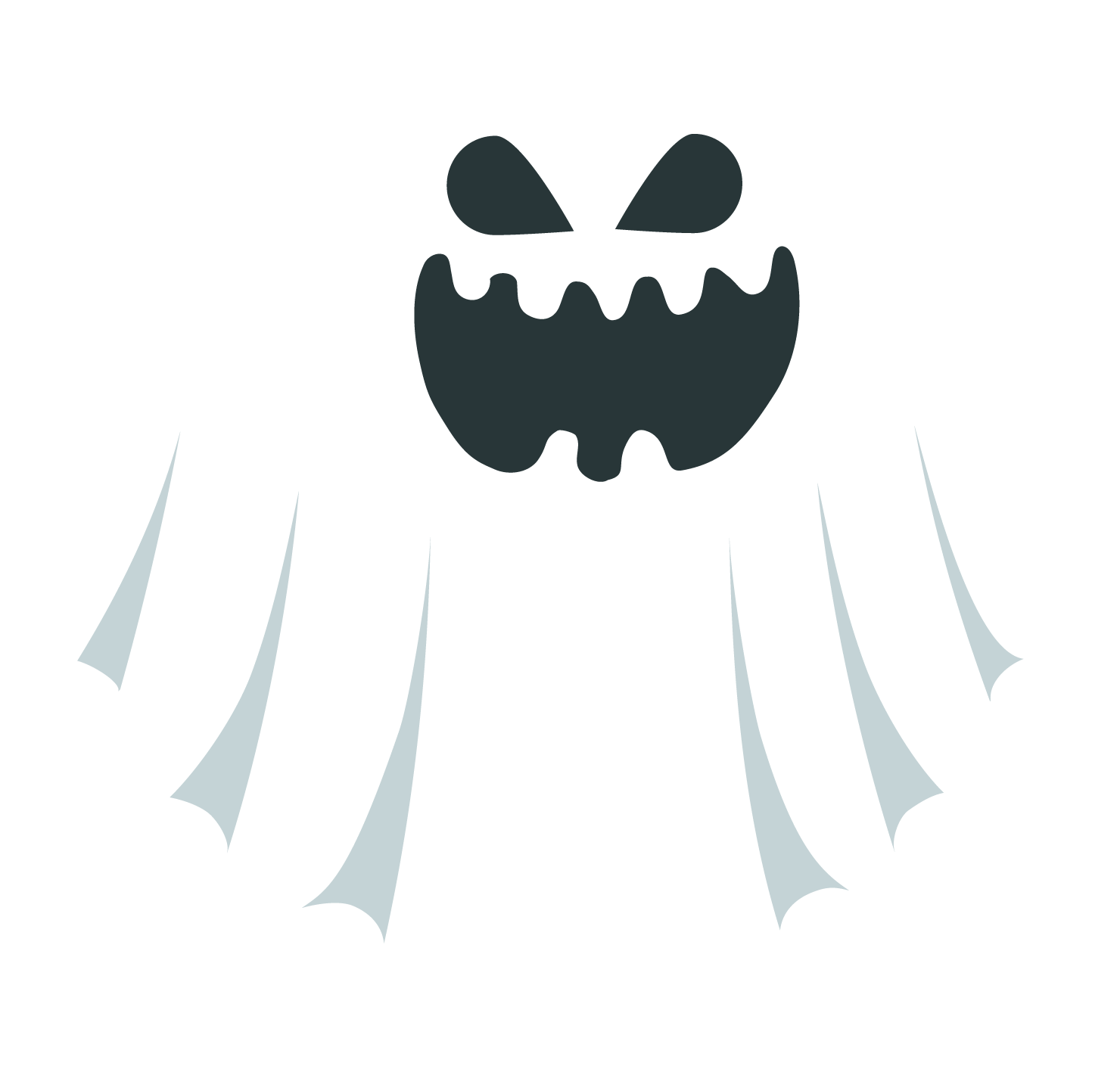 Cartoon Ghost Graphic PNG