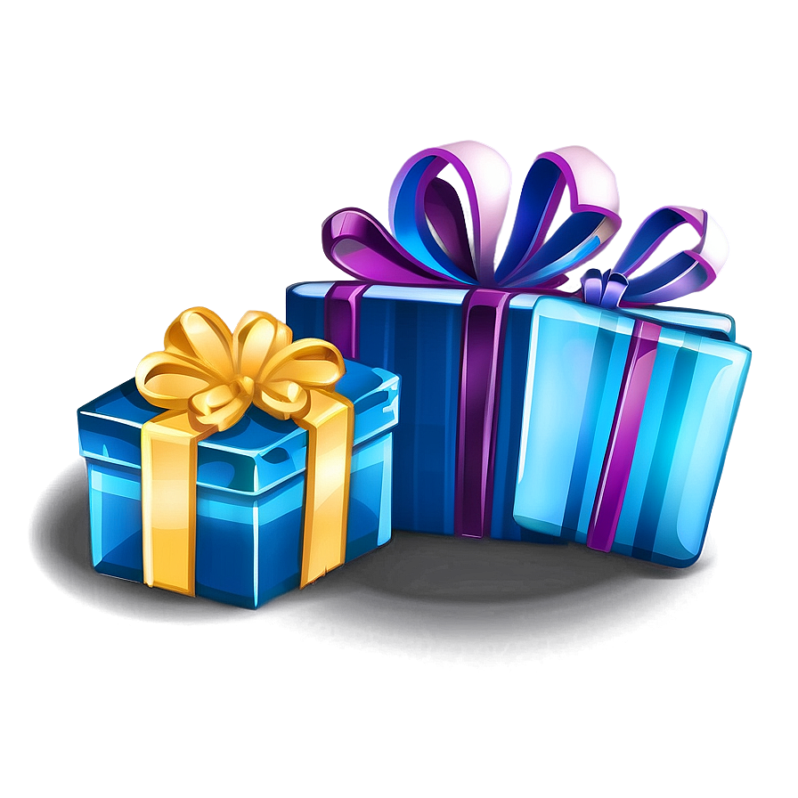 Cartoon Gift Presents Png Mbq99 PNG