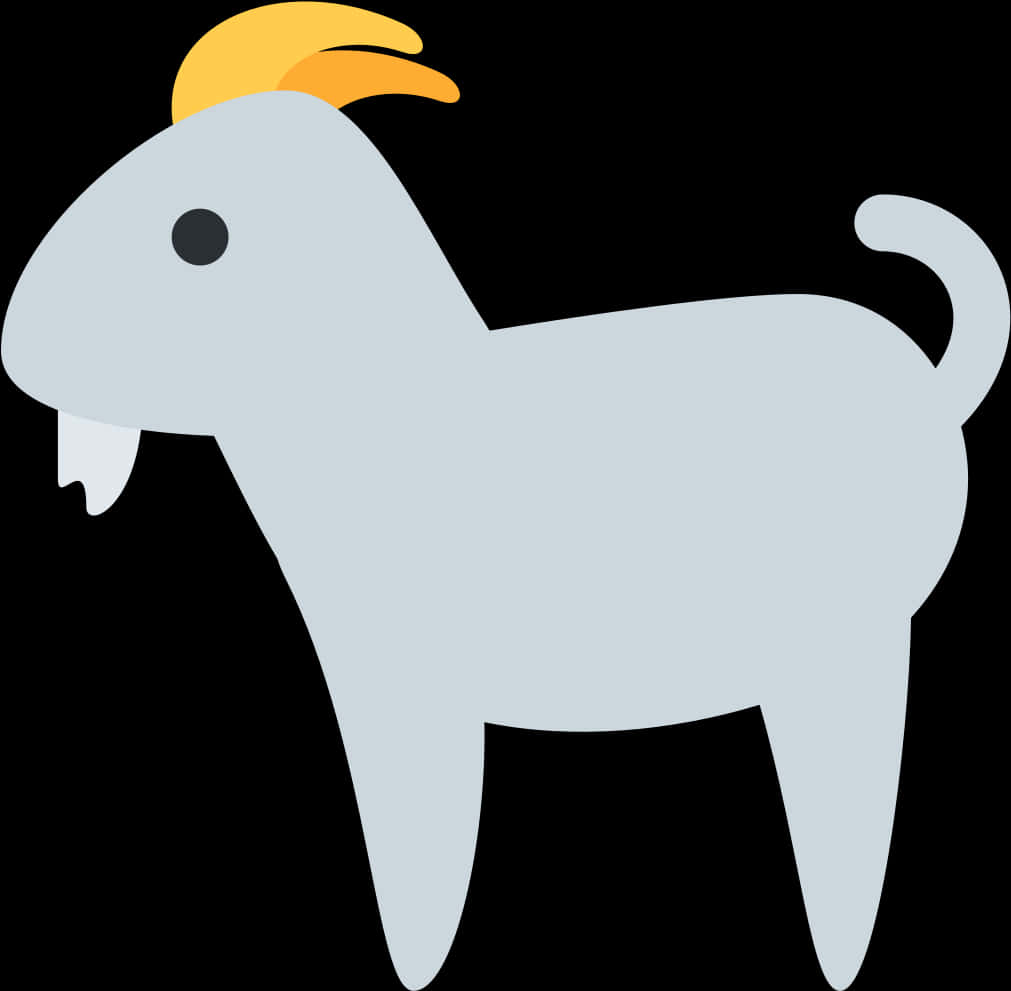 Cartoon Goat Graphic PNG