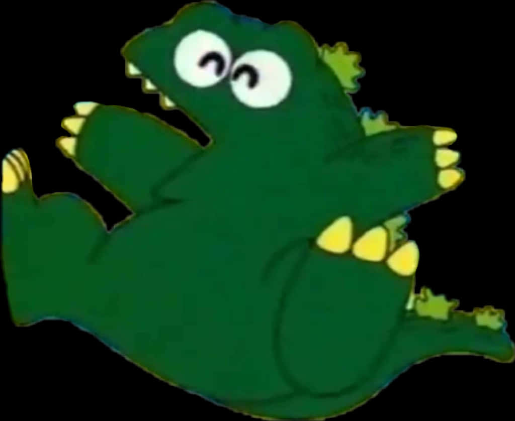 Cartoon Godzilla Parody PNG