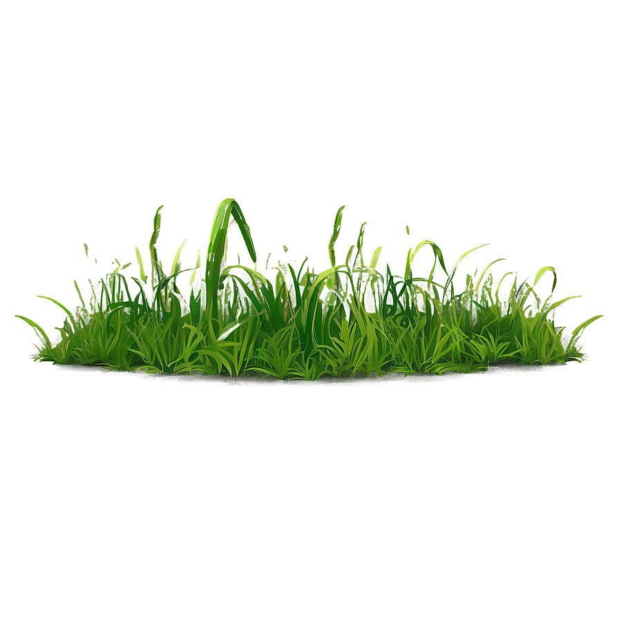 Cartoon Grass Field Png 06122024 PNG