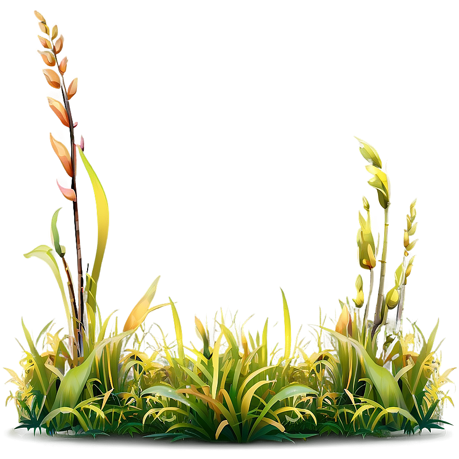 Cartoon Grass For Design Png Pie PNG