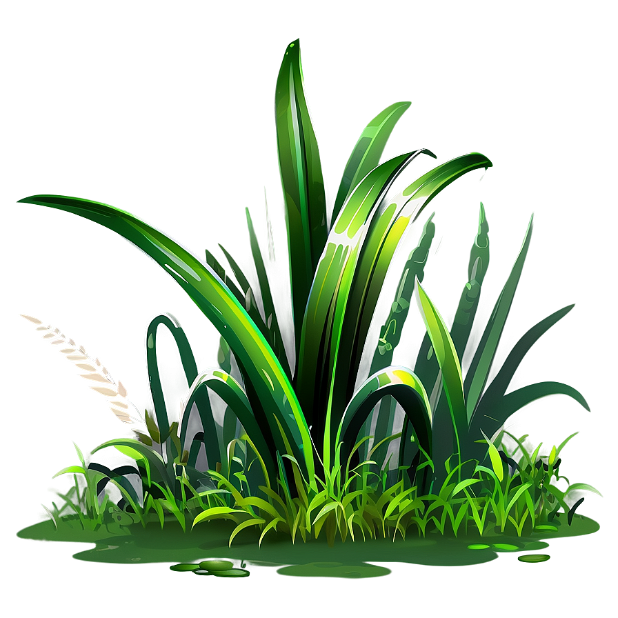 Cartoon Grass Png 06122024 PNG
