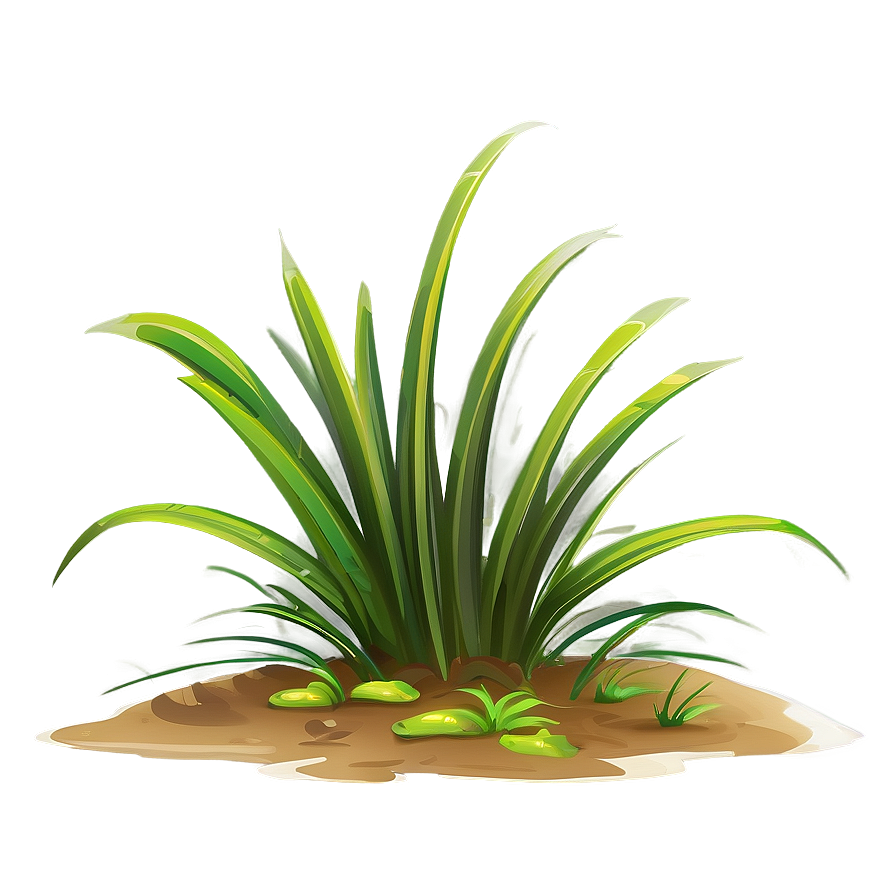 Cartoon Grass Tuft Png 85 PNG