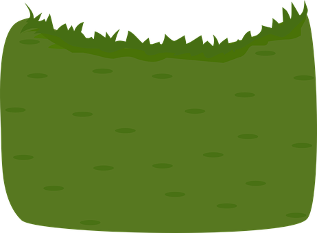 Cartoon Grassy Hill Background PNG