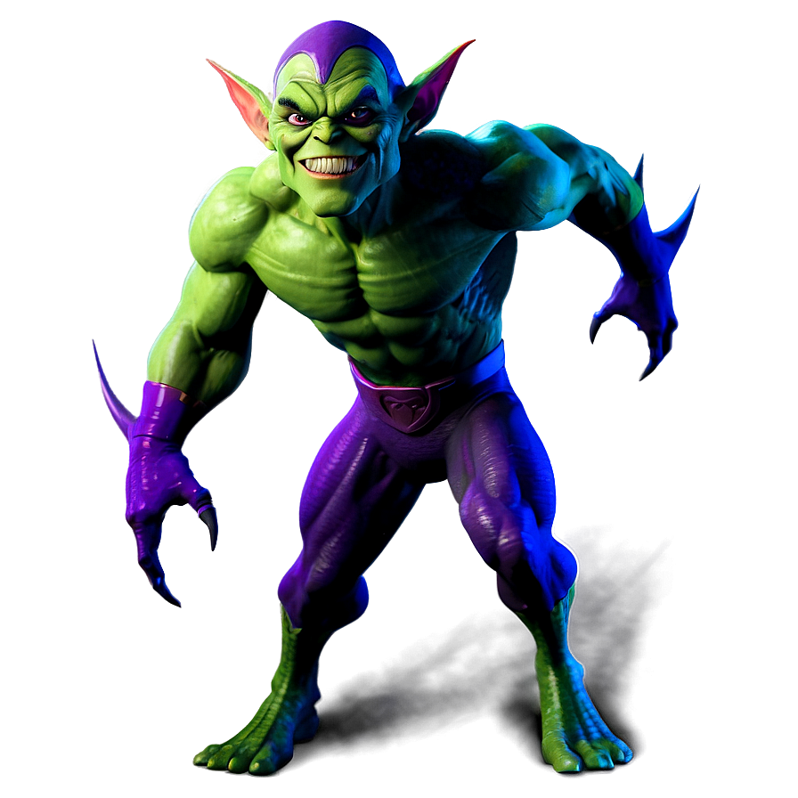 Download Cartoon Green Goblin Png 64 | Wallpapers.com