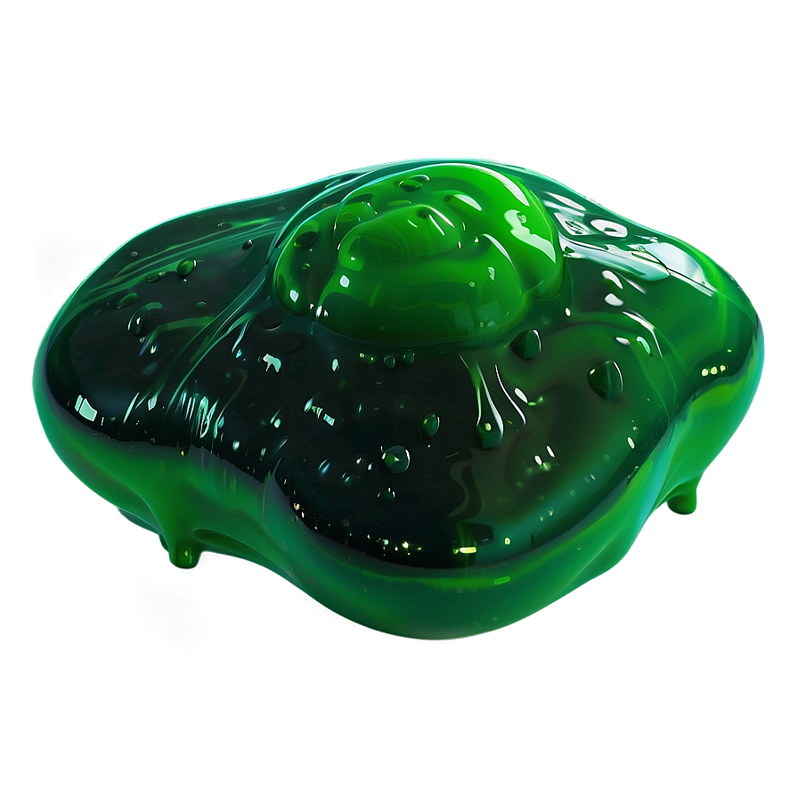 Cartoon Green Slime Png Wbi PNG