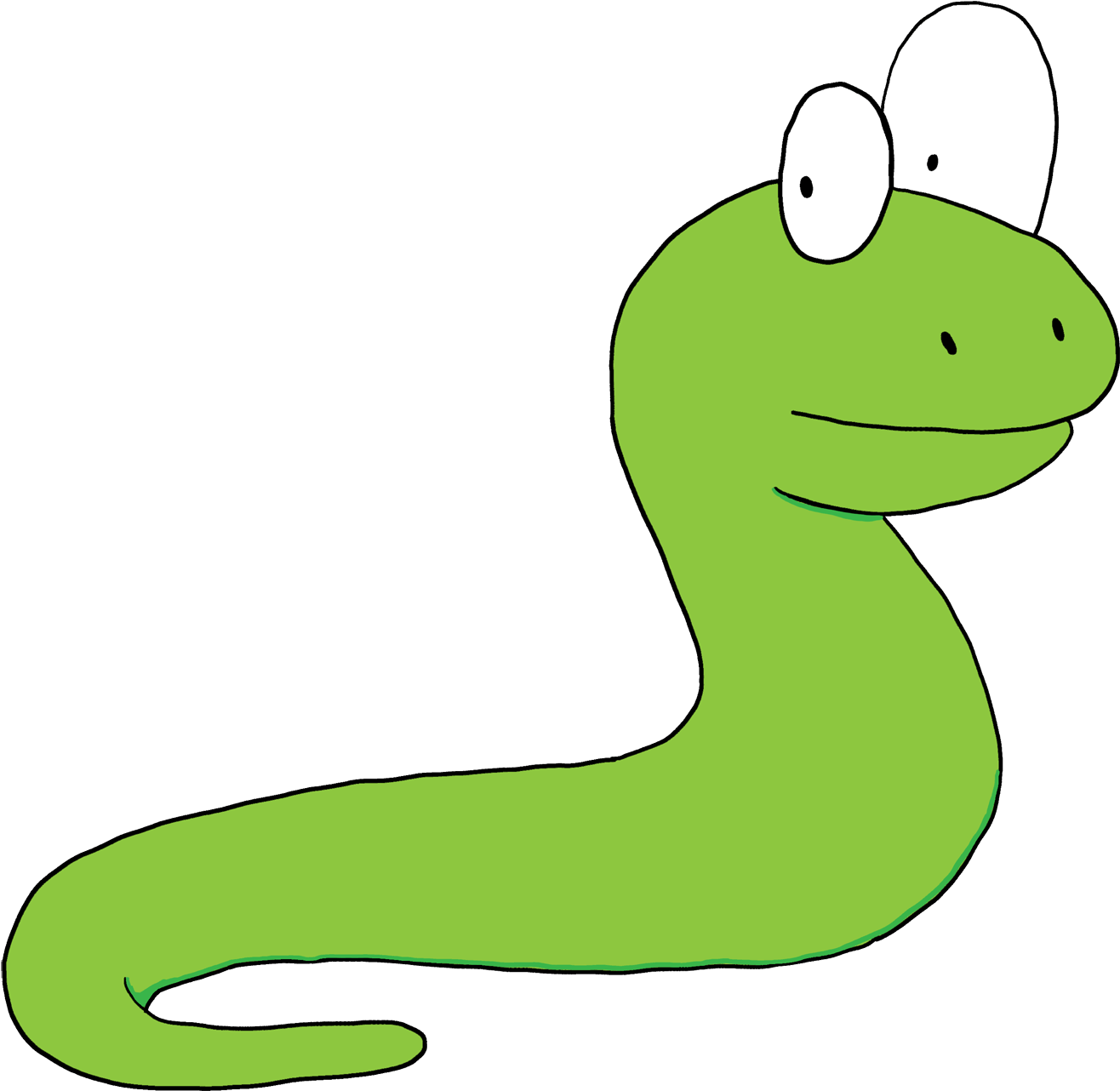 Download Cartoon Green Worm | Wallpapers.com