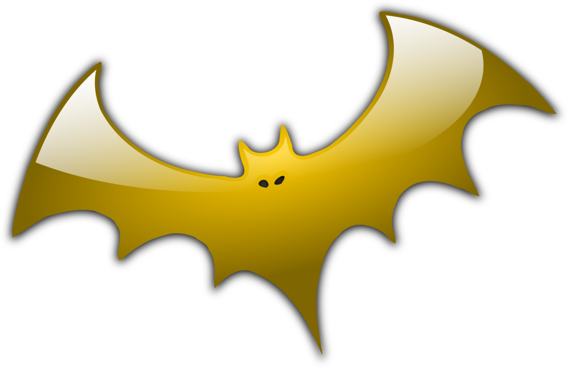 Cartoon Halloween Bat PNG